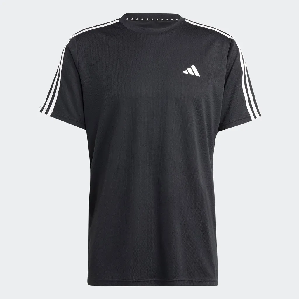 adidas Gym & Training Train Essentials 3-Stripes Training Tee Men Black IB8150
