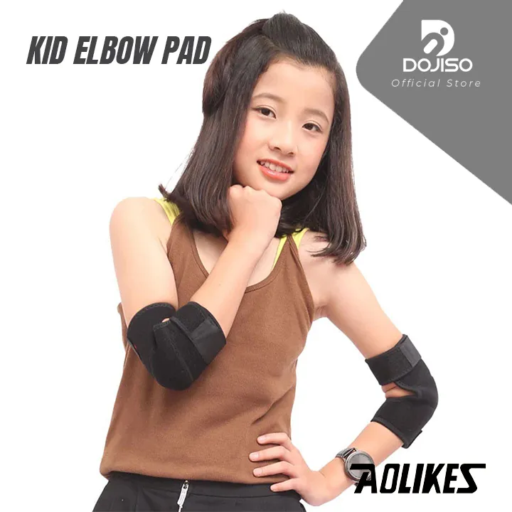 Pelindung Siku Anak Aolikes 241 Elbow Guard Olahraga Sport Kids Kid Children Pad Olahraga