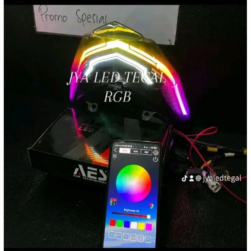 Stoplamp Leeeji Vario Led Old 125/150 2015-2017 Paket Lengkap Fullset PNP