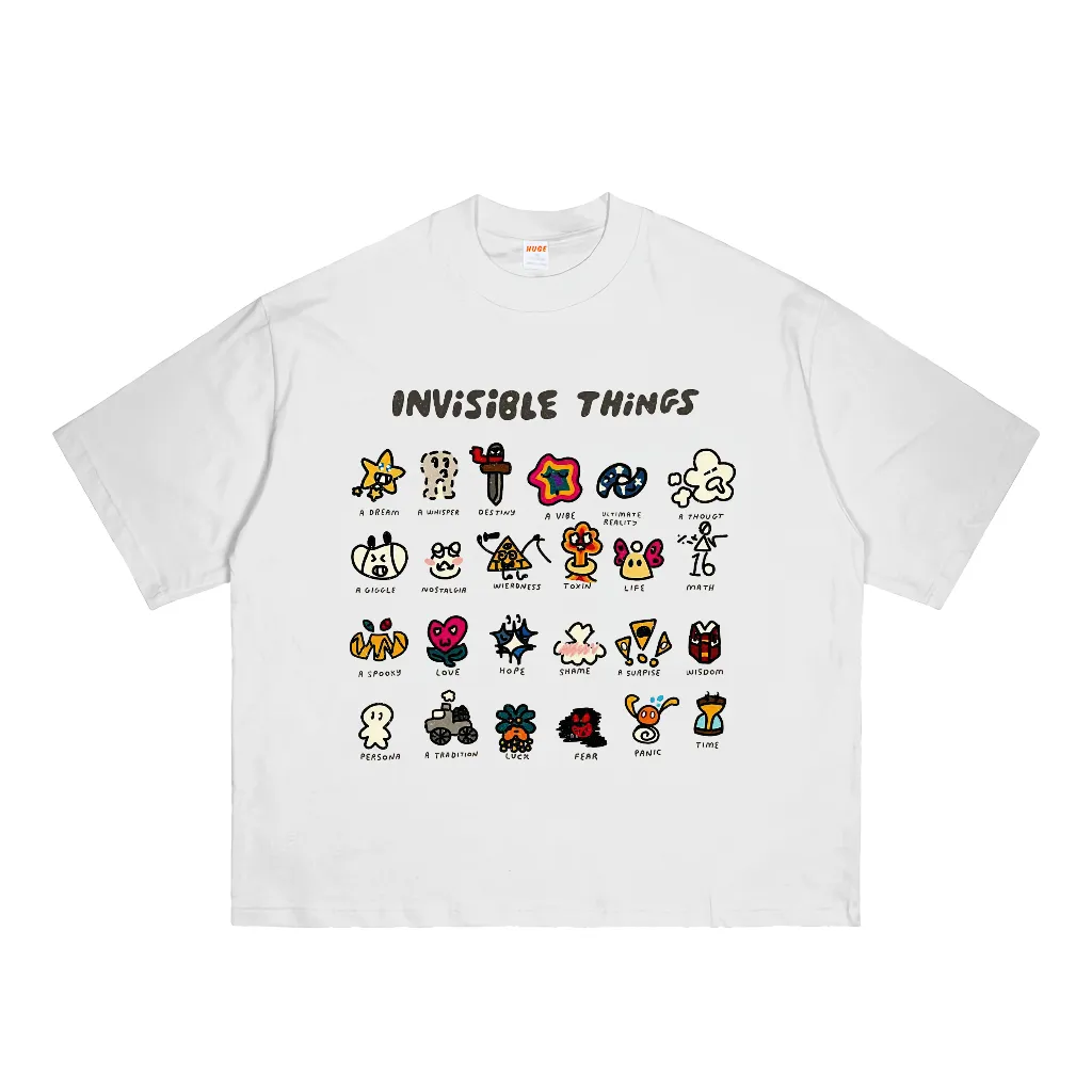 HUGE Tshirt  Boxy fit 16s Tshirt Boxy  Heavyweight invisible things