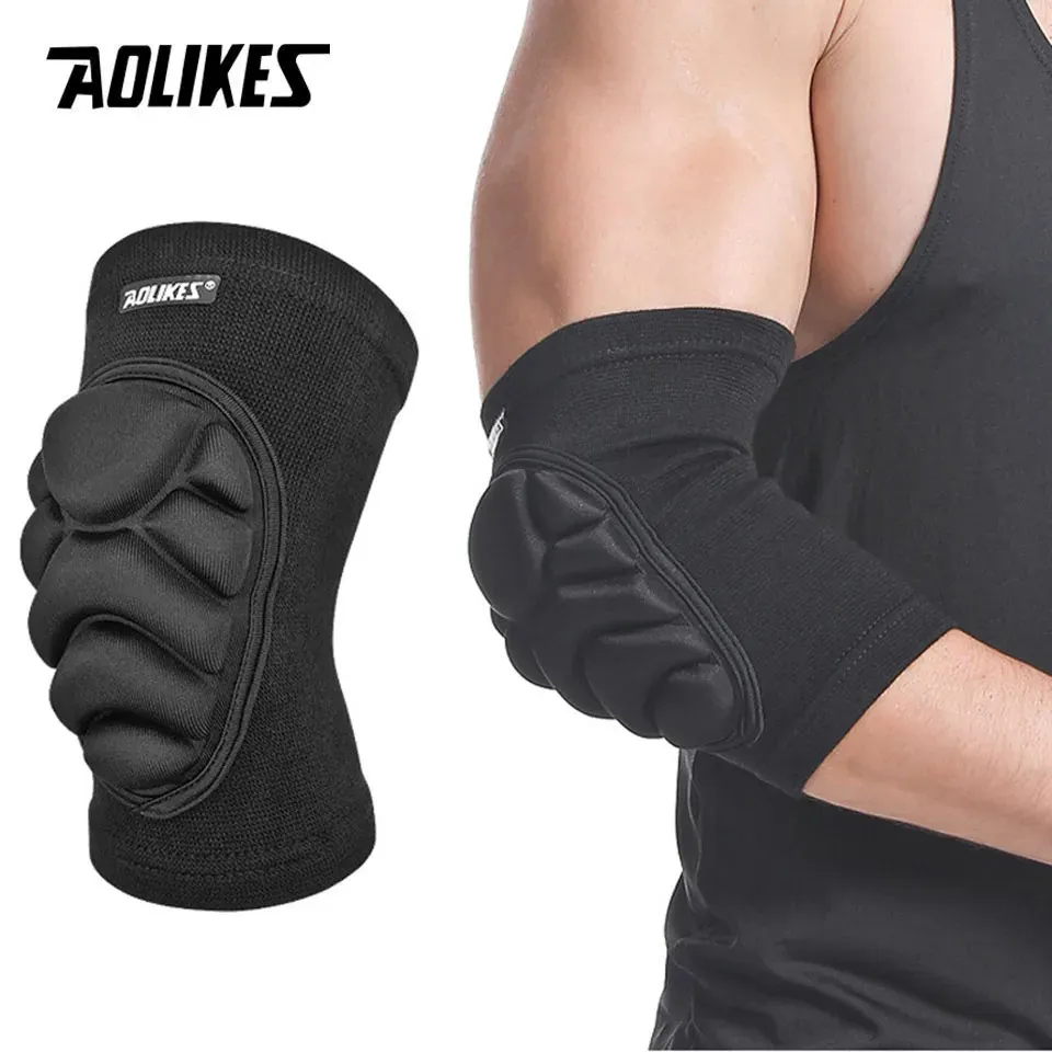 Deker Siku Elbow AOLIKES 0245 1PCS Pelindung Siku Lengan Olahraga Gym