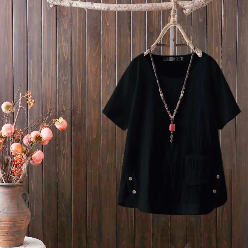 DAPAT 2 PCS  Atasan Wadzela Blouse Wanita Top Wanita Short - Baju Lengan Pendek Wanita Top Blouse