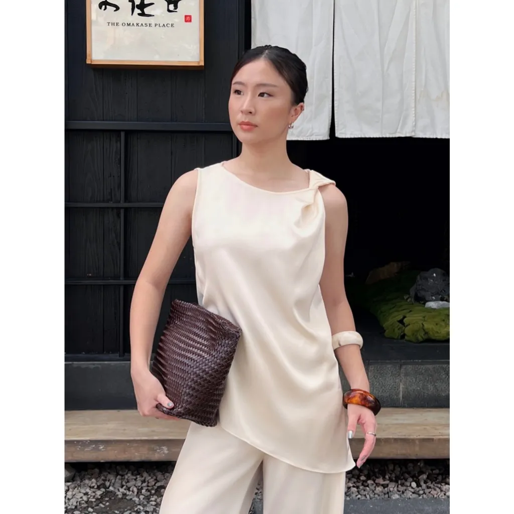 CASSCA - Soera Satin Top