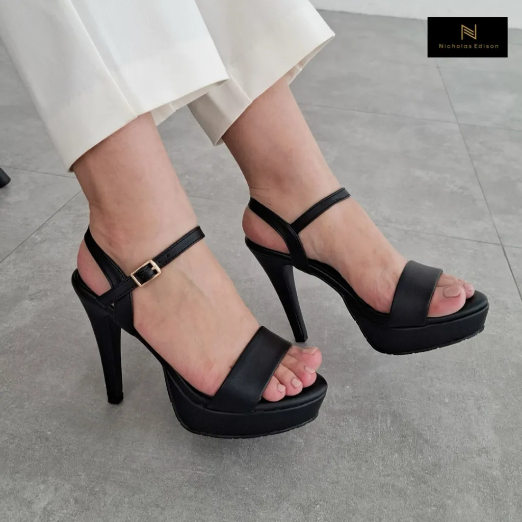 Nicholas Edison Heel Vanya Sandal Heels Platform Best Seller
