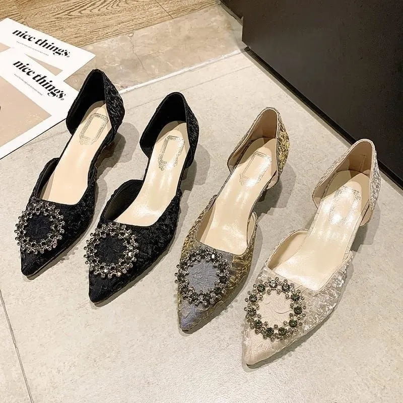 MYSHOES Aurora Heels - Sepatu Heels Wanita - Sandal Heels Cewek - Platform Heels