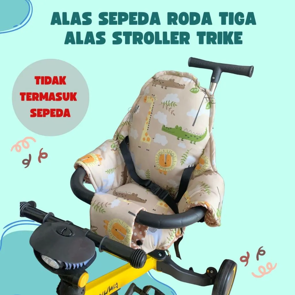 Abeekids Alas stroller bayi alas stroller TRIKE PAD alas sepeda bayi PEMBATAS DEPAN