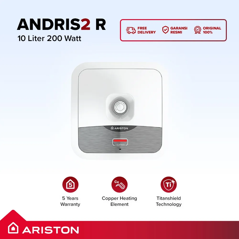 Ariston Water Heater Andris2 R 10 Liter 200 Watt