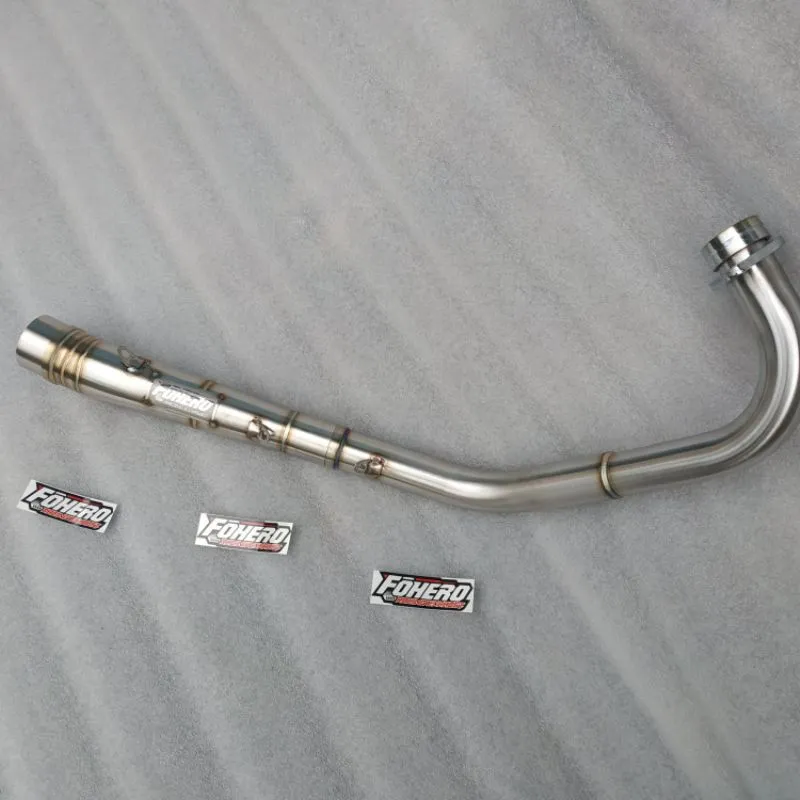 Leher knalpot Fohero original, MX KING PROSTREET model Freeflow / Lurus