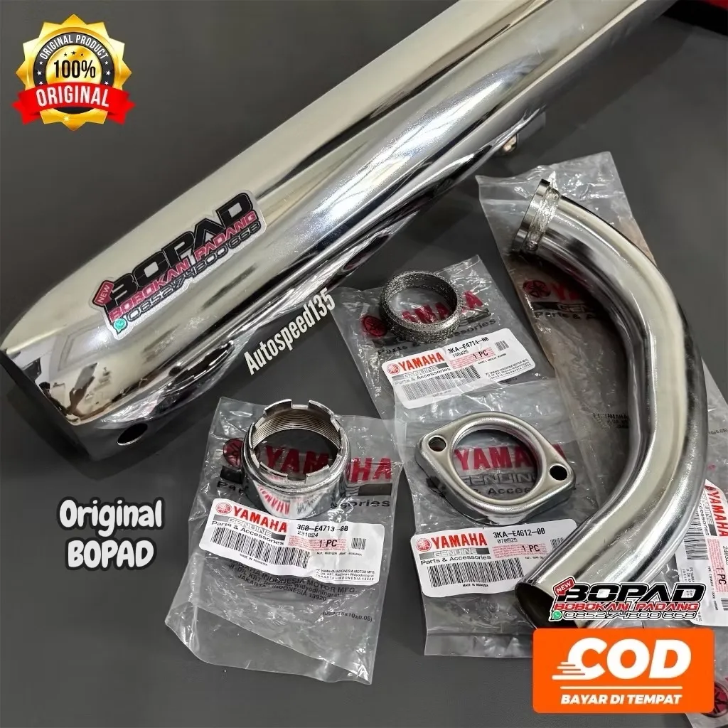 KNALPOT BOPAD NEW ORIGINAL BOBOKAN PADANG BOPAD KNALPOT RX KING RX SPESIAL RX K RX SERIES