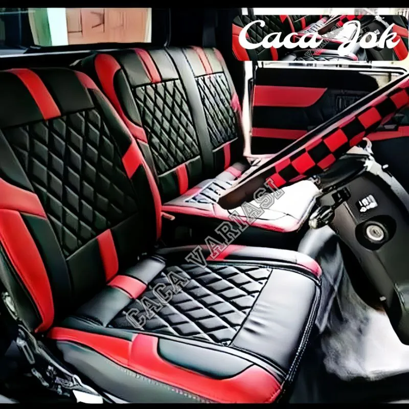 Sarung Jok Mobil L300,Grandmax 1,5 AC Terbaru, Grandmax Lama,Carry1.0, Carry 1,5 Futura,Panther,Kijang DLL