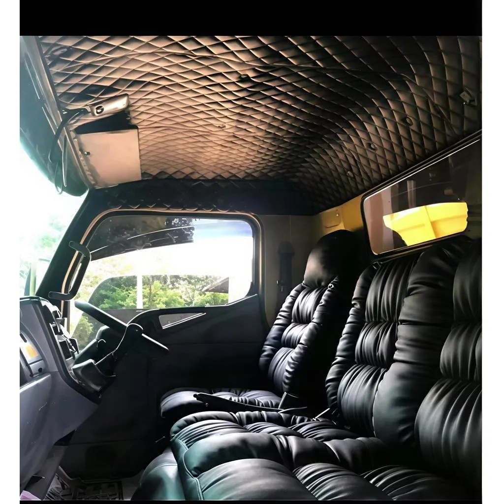 SARUNG JOK+PLAPON MOBIL TRUCK DAN PIK UP BONUS COVER STIR SNELENG DAN KOTAK TISU