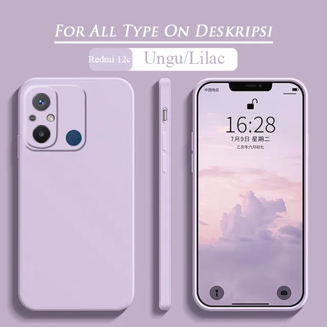 Softcase Macaron Polos XIAOMI REDMI 12C Redmi Note 12 Pro 5G Redmi 10 10A 10C Redmi 9 9A 9C 9T  - Softcase Silikon Redmi 4A 5A 6A 8A Note 9 Pro - Kesing HP Murah Redmi Note 11 Pro Note 10 Pro Poco M5S M3 PRO 5G M4 PRO - Softcase Proteksi Kamera Redmi 12c