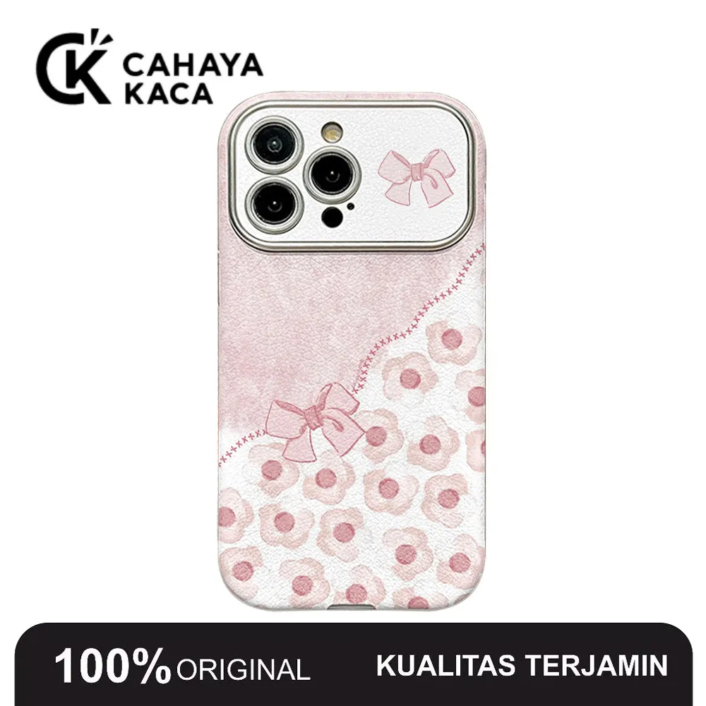 Casing HP Untuk iPhone 17 16 11 12 13 14 15 pro xs XR 14 plus pro max 7 8 6 7+ 8+ 6+ Xs Max Casing dengan Gambar Bunga dan Bungkusan Y09648