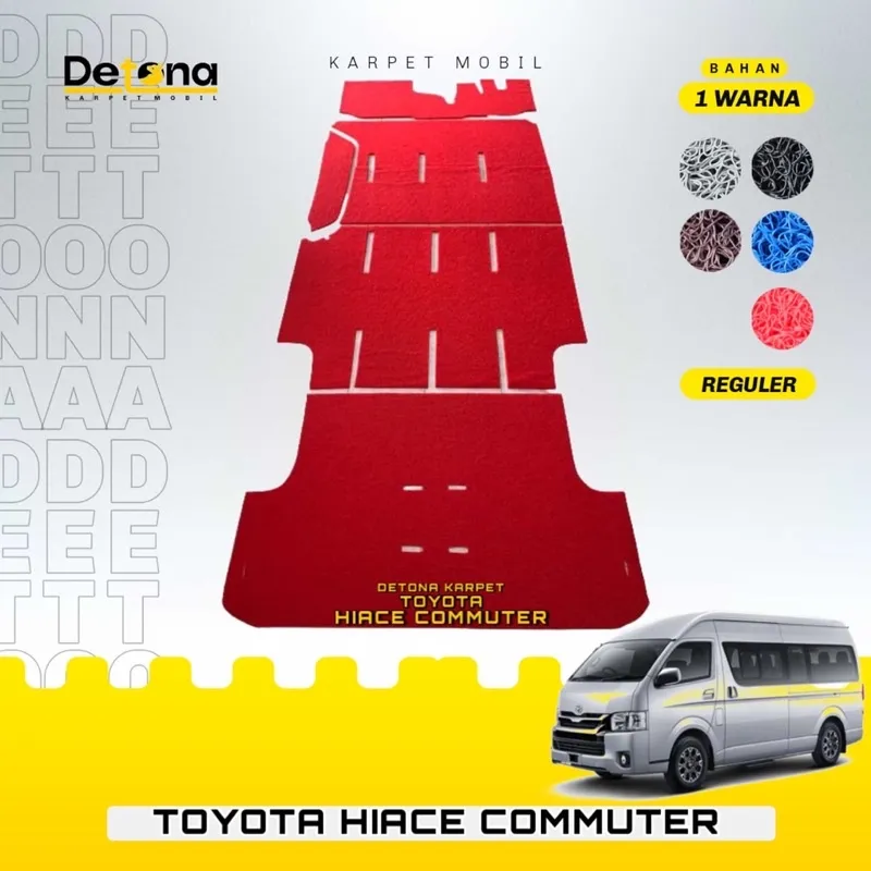 Karpet Mobil Mie HIACE COMMUTER / Karpet Mie Mobil HIACE COMMUTER