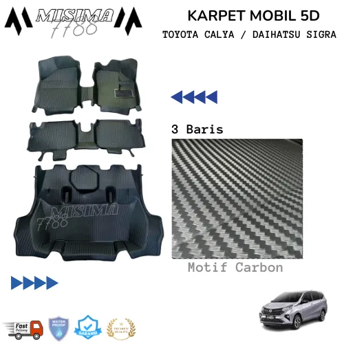 Karpet mobil 5d Daihatsu Sigra / Toyota Calya