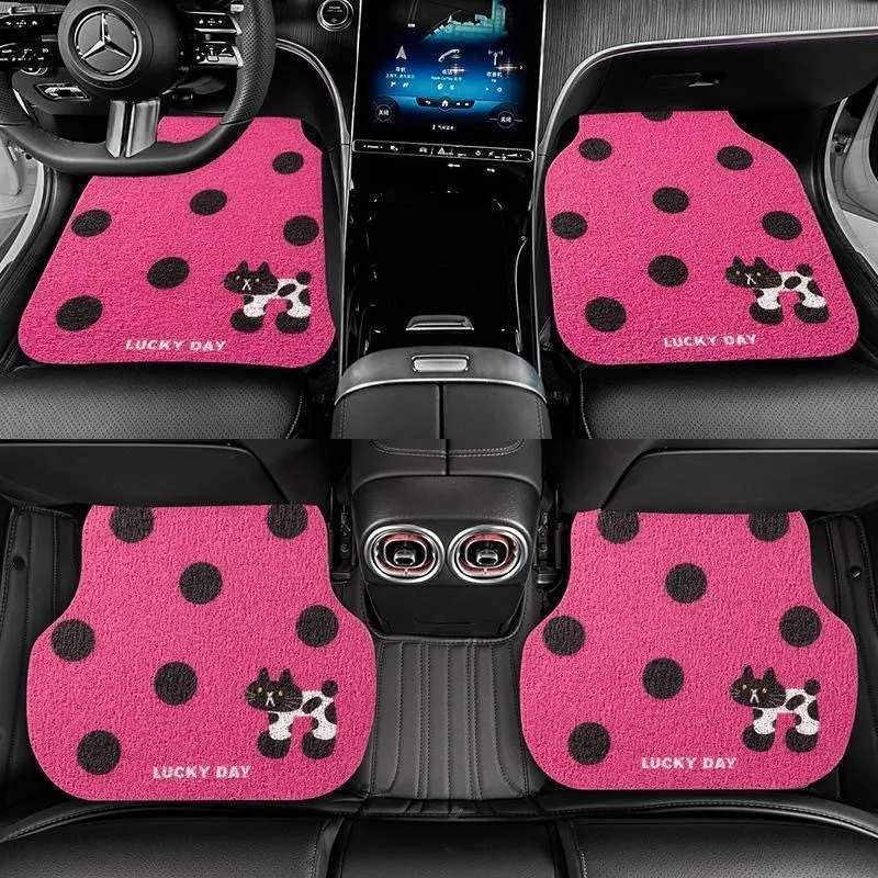 Karpet Mobil antislip Bear / Karpet Mobil Universal Antislip / Premium /Front Back/ Car Carpet/Bahan PVC