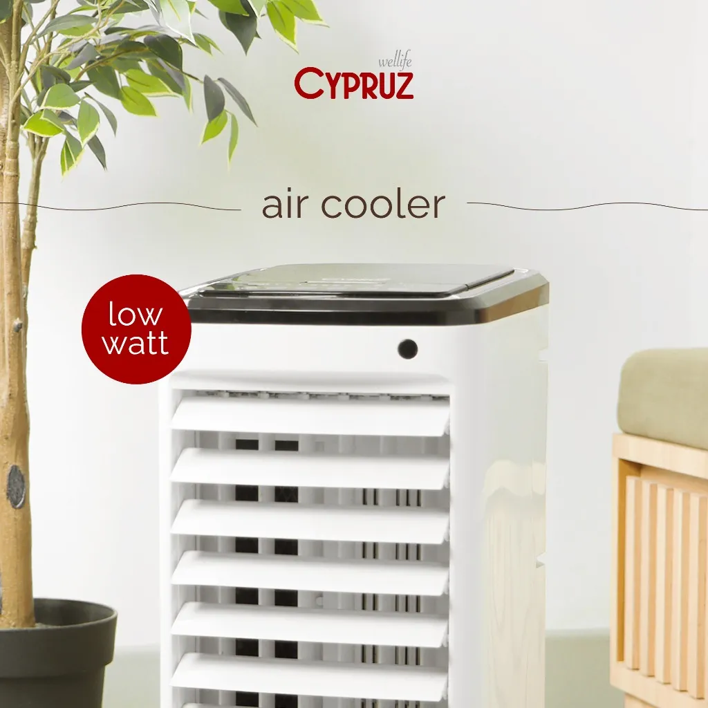 Cypruz Air Cooler Purifier Penyejuk Udara Digital Pendingin Ruangan