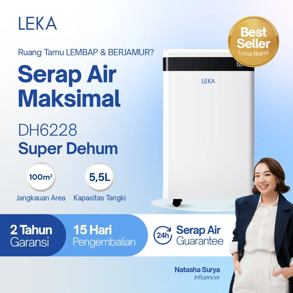 LEKA - DH6228 Super Dehum - Penyerap Kelembaban Udara