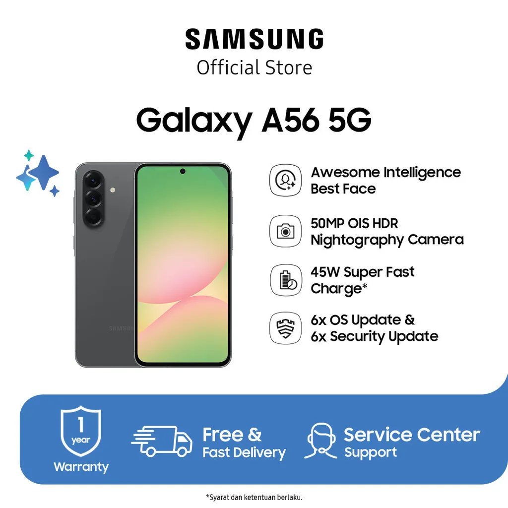 Samsung Galaxy A56 5G 12/256GB - Awesome Graphite