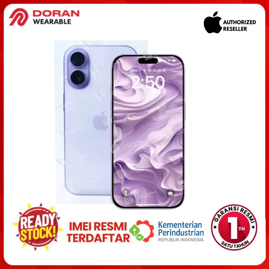 iPhone 17 5G 256GB | 512GB New Apple Garansi Resmi