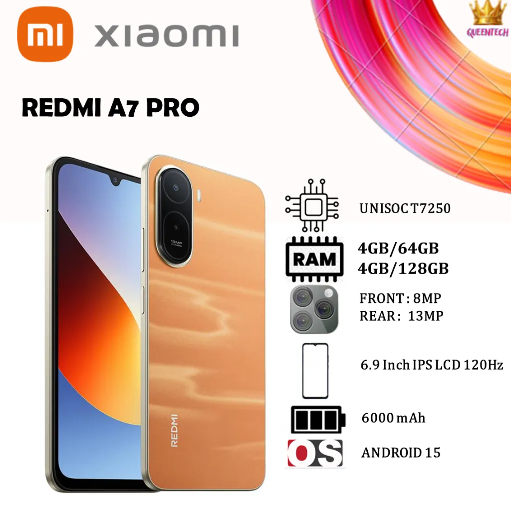 Xiaomi Redmi A7 Pro 4GB 128GB Smartphone 6.7" HD+ Android [GARANSI RESMI]