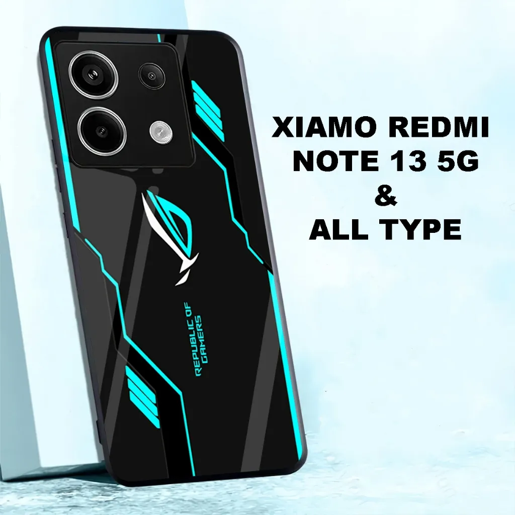 COD36/Softcase glossy kilau REDMI NOTE 13 5G dan ALL TYPE SMARTPHONE & ANDROID/MOTIF ROG/sofcase/soft case/casing/cassing/aero case/hardcase/kesing/silicon/silikon