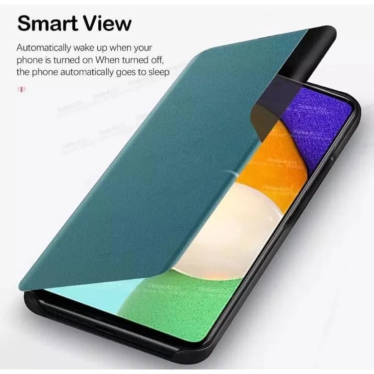 Smartview / book cover [ Xiaomi Redmi Note 15 (4G/5G) / 15 Pro (5G) / 15 Pro Plus (5G) ] Smart Flip Phone Case For Xiaomi Redmi Note 15 Series Side Window View Plastic Leahter Cover
