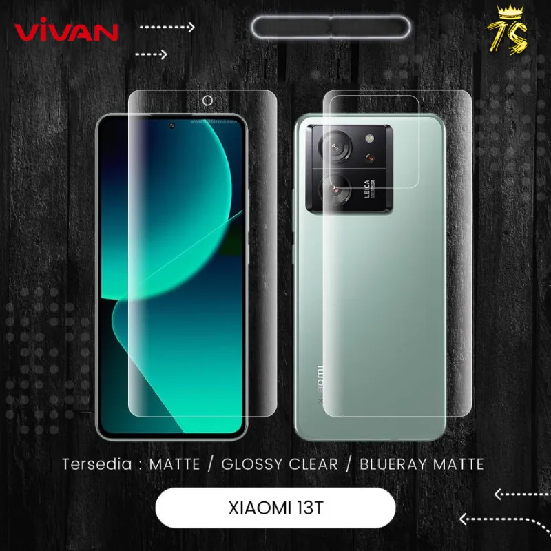 VIVAN Hydrogel Antigores Bening Full Layar Antispy Matte Privacy Anti Gores Smartphone XIAOMI POCO C71 F7 M7 PRO ULTRA REDMI 13x NOTE 14 PRO+ PLUS 5G