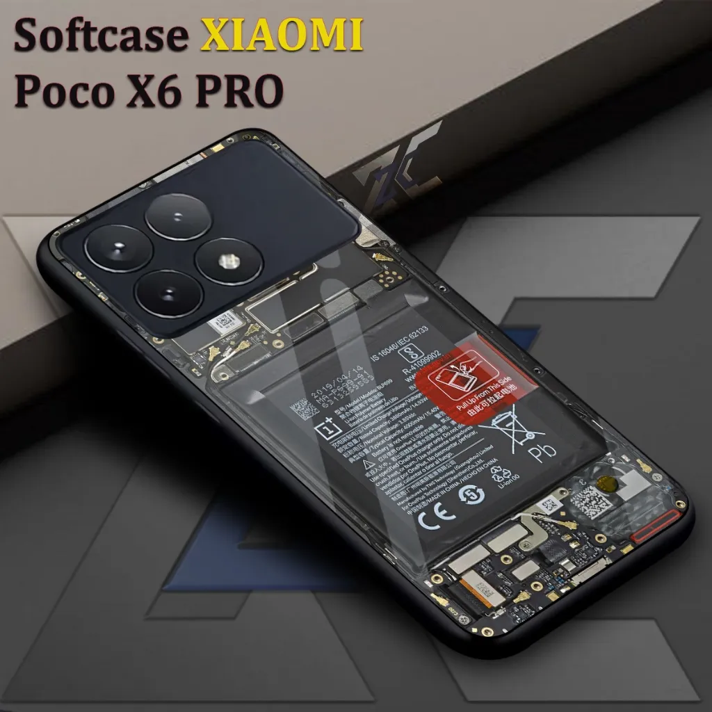 (GM47) Softcase POCO X6 PRO 5G TERBARU | KESING XIAOMI X6 X6 PRO | Case Keren Lucu Bahan lentur | Casing Pelindung Smarthphone | Motif Machine