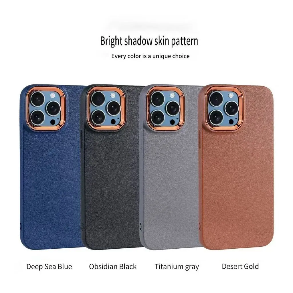Soft Case Silikom PREMIUM Luxury Leather Chrome Camera Kulit Kompatibel Untuk Samsung Galaxy A07 A17 A27 A37 A57 A77 Infinix Hot 60 60i Pro Plus + Smart 10 Plus Tecno Spark 40 Pro Plus Go 1 2 Xiaomi 15T Pro Redmi 15 15C Poco C85 Poco M7 4G 5G