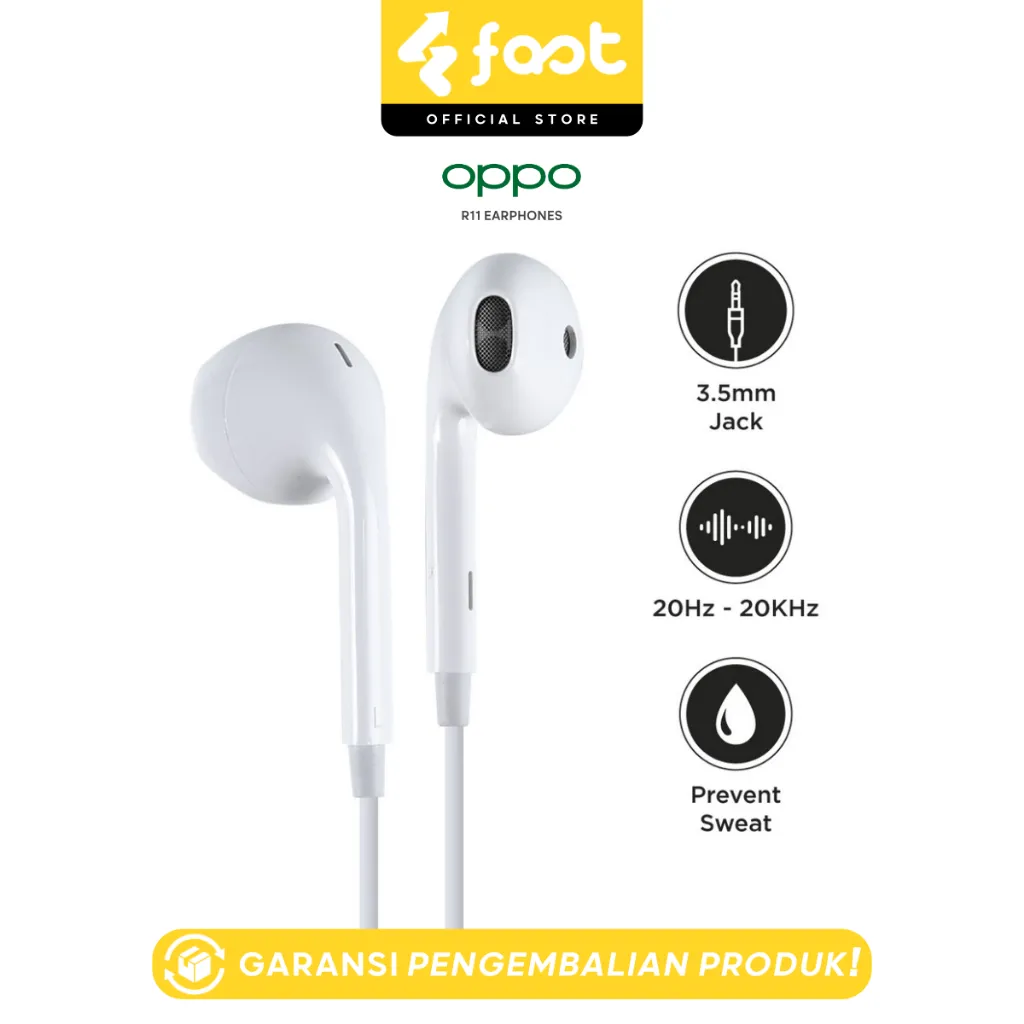 Headset Oppo R11 Megabass For All OPPO Smartphone