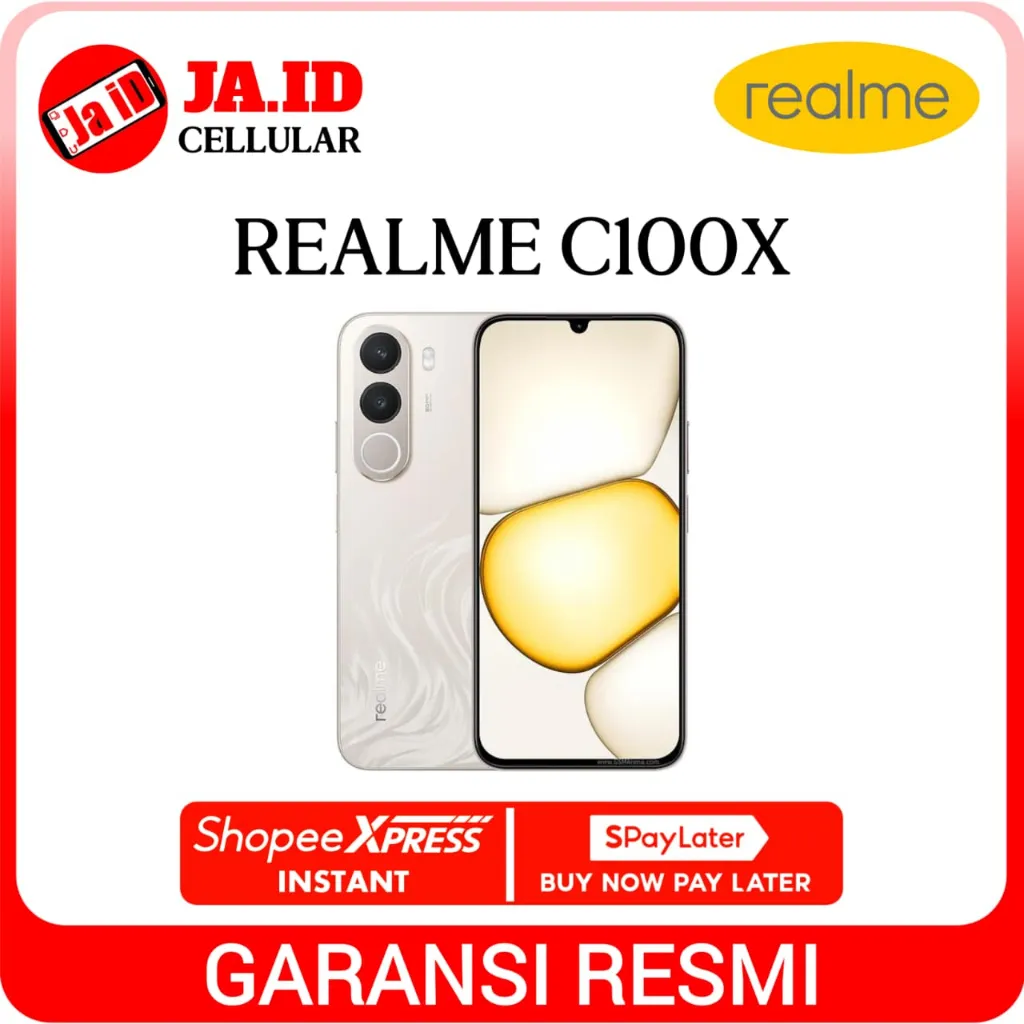 SMARTPHONE REALME C100X 6/256 ORIGINAL GARANSI RESMI