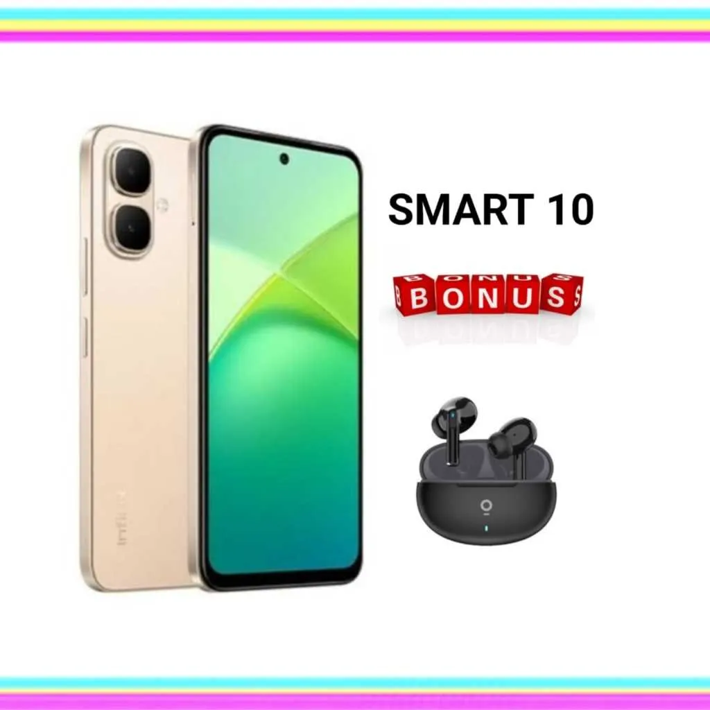 INFINIX SMART 10 PLUS 8/128 & SMART 10 4/64 & 4/128 NEW GARANSI RESMI INFINIX