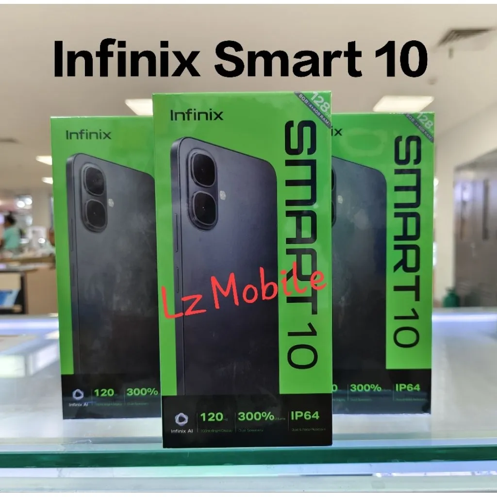Infinix Smart 10 4/128 3/64 New Garansi resmi