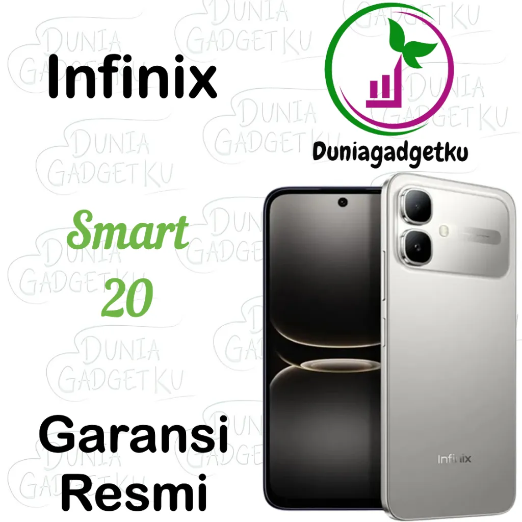 Infinix Smart 20 MediaTek Helio G81 [4/64GB] [4/128GB] - Garansi Resmi