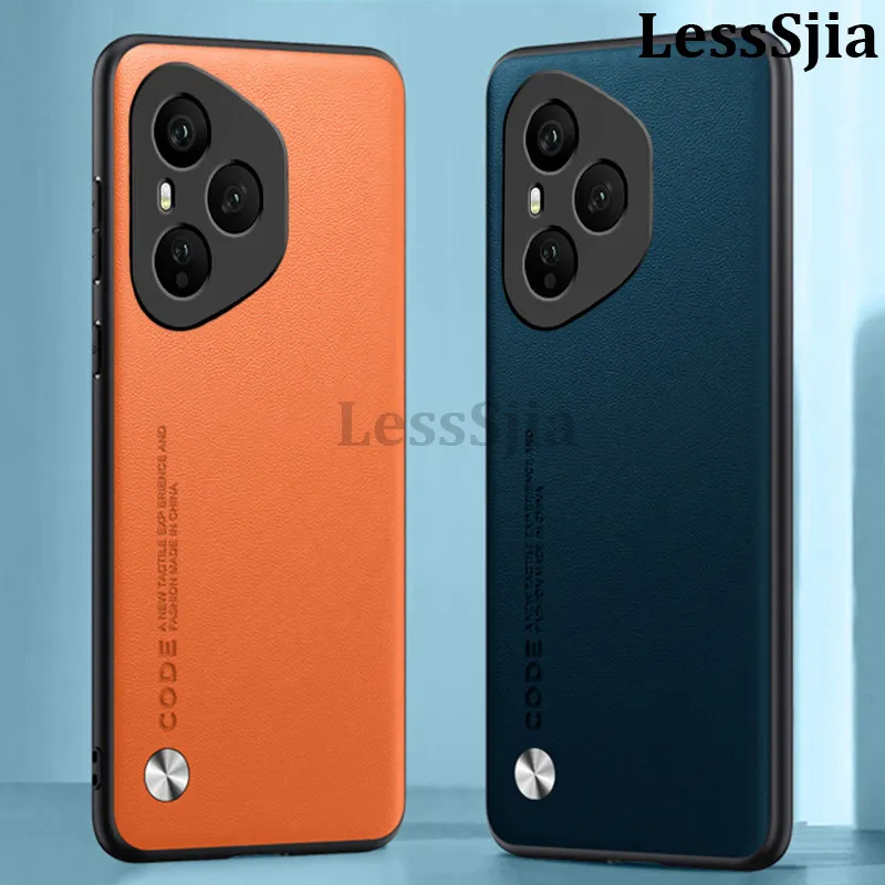 Phone cover Honor 400Pro 400 Smart Back case Ultra-Thin Matte Soft Leather For Honor 400 Pro Phone cases Casing