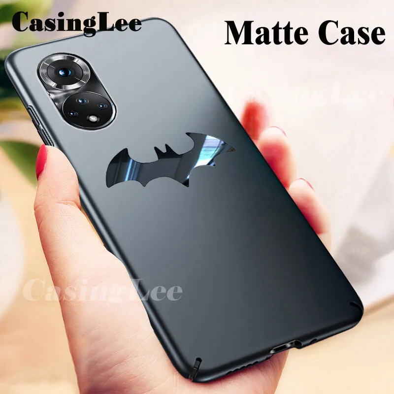 CasingLee For Honor X7 X8 X9 X9C X7C X7D X9D X5 Plus 70 Pro Pura 80 Pro Plus 70 Ultra 400 Lite 400 Smart case Smooth Metal Bat Man Marvel DC design protector Back cover Casing hp For Honor X9 X7 X8 5G Phone cases cover