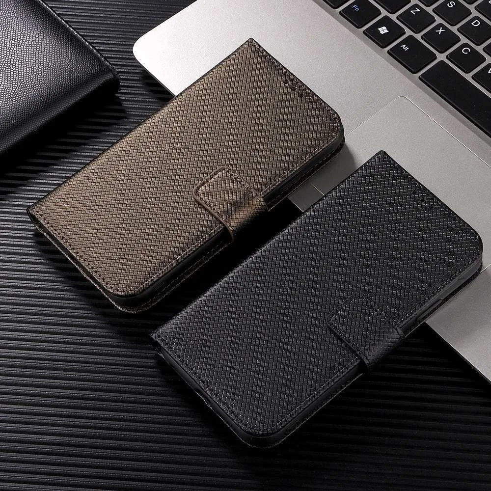 For Honor Magic6 Pro X9C X7C X7D X9D X5 Plus 70 Pro Pura 80 Pro Plus 70 Ultra 400 Lite 400 Smart Case Diamond Pattern Card Slot Soft Silicone External Leather Support Function Flip Cover Attraction Closure for Honor Magic 6 Pro Back Cover