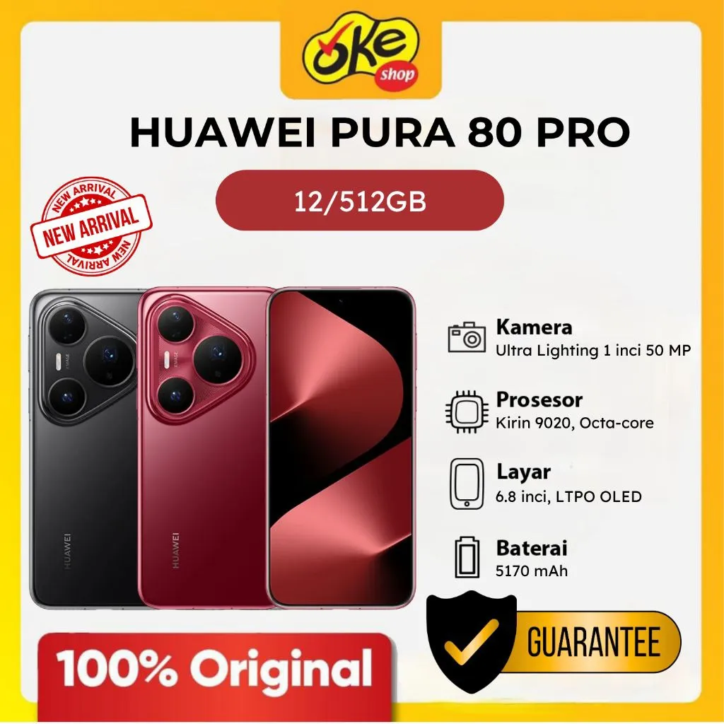 HUAWEI Pura 80 Pro 12/512GB Smartphone | 1-inch Sensor | Macro Telephoto | Kunlun Glass | 100W | Smart AI