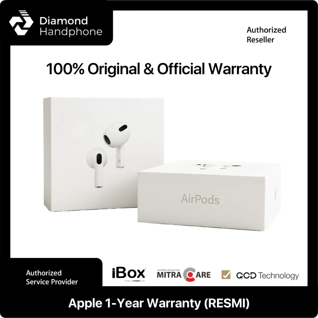 Apple AirPods 4 2024 ANC Active Noise Cancellation Resmi TAM iBOX