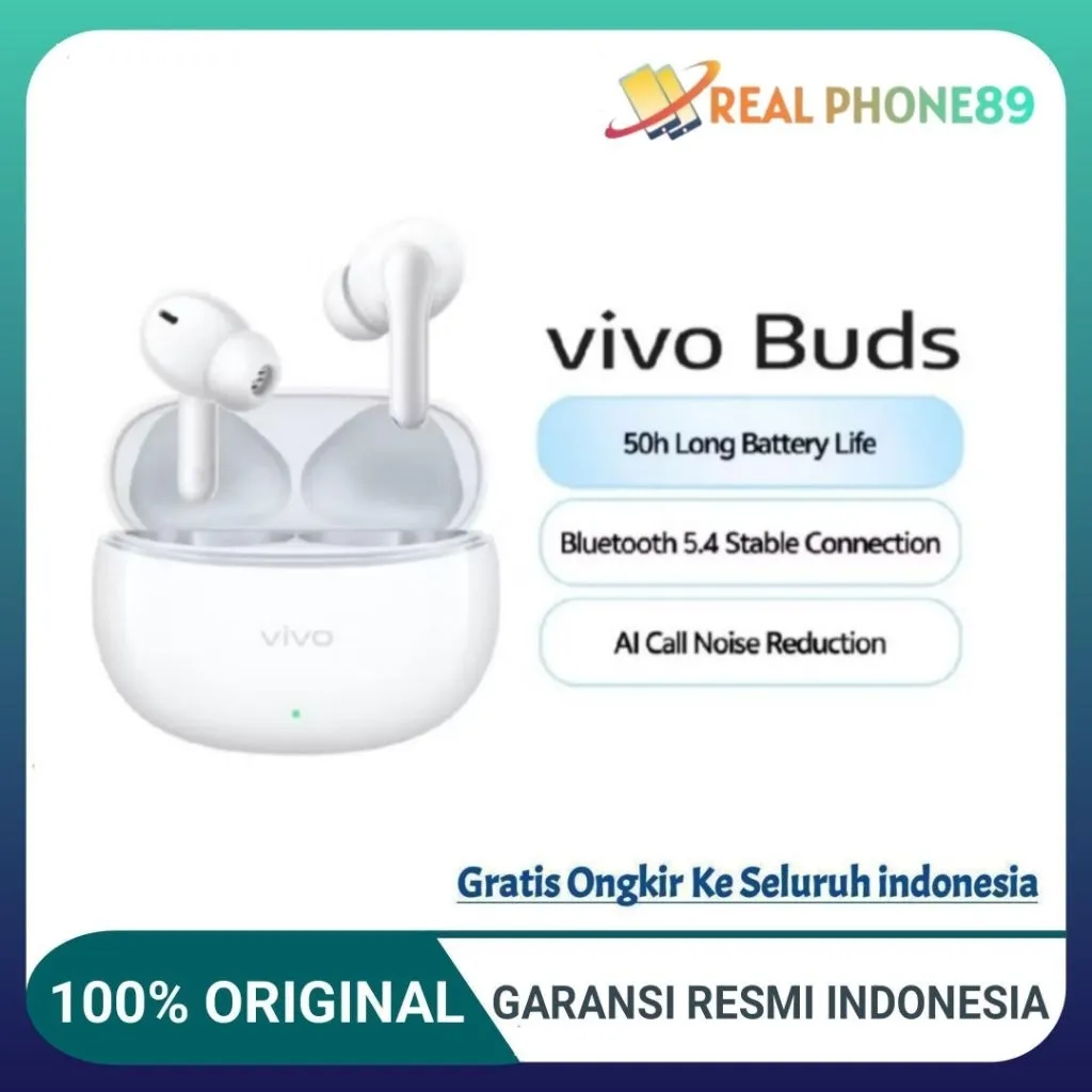 Vivo Buds | Tws Olike T11s | Vivo 3e | Enco 30 Pro | True Wireless Bluetooth Earphone Original Garansi Oppo Indonesia
