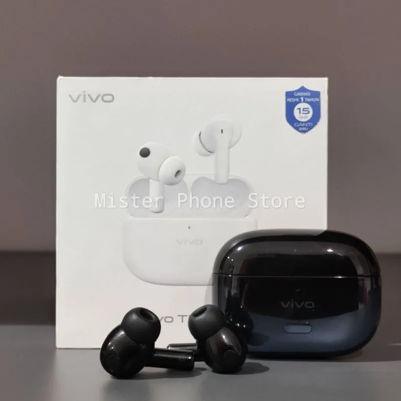 Vivo TWS 2e Starry Blue Resmi Vivo Fullset Original Second Bekas Pemakai