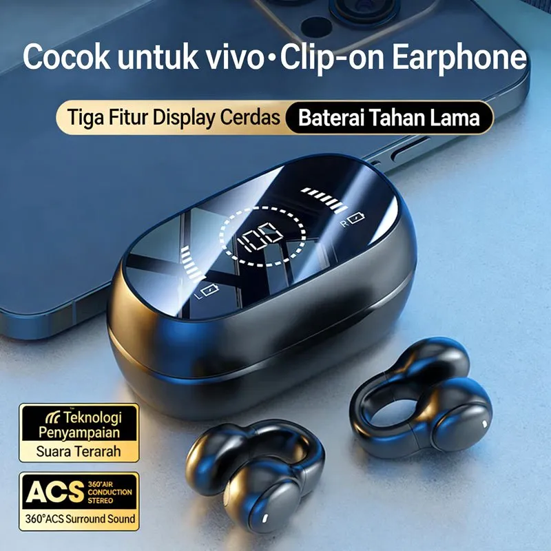 vivo Khusus TWS Wireless Earphone M47 Sport Earbuds IPX4 WaterProof with MIC - Garansi 1 Tahun