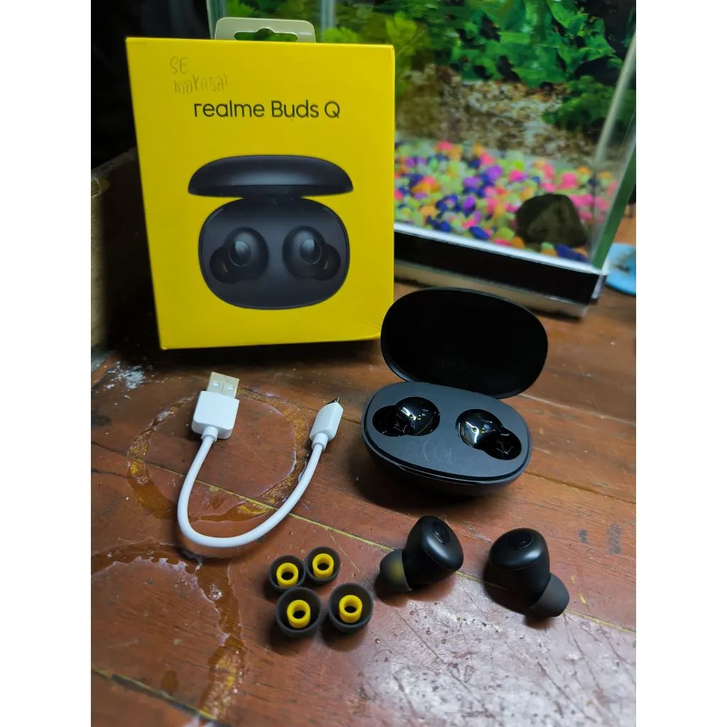 PROMO!!!Realme Buds Q Headset Earphone Tws Bluetooth Original