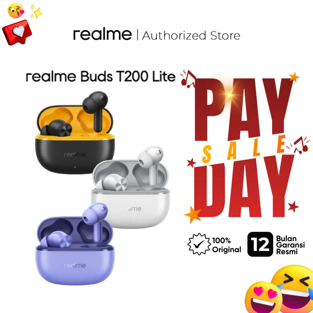 realme Buds T200 Lite ( Up to 48 Hours of playback | 12.4mm Dynamic Bass Driver