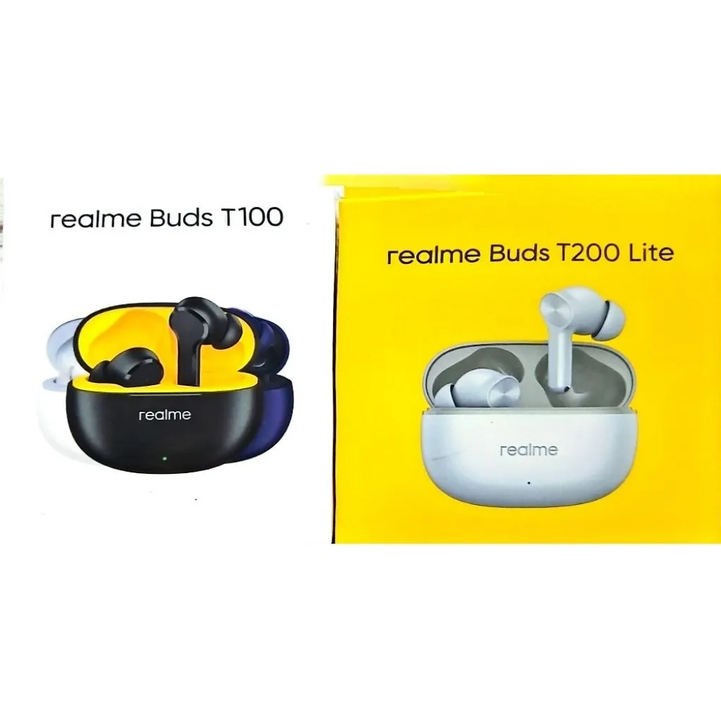Tws original realme [buds  T200 lite] [buds T100]