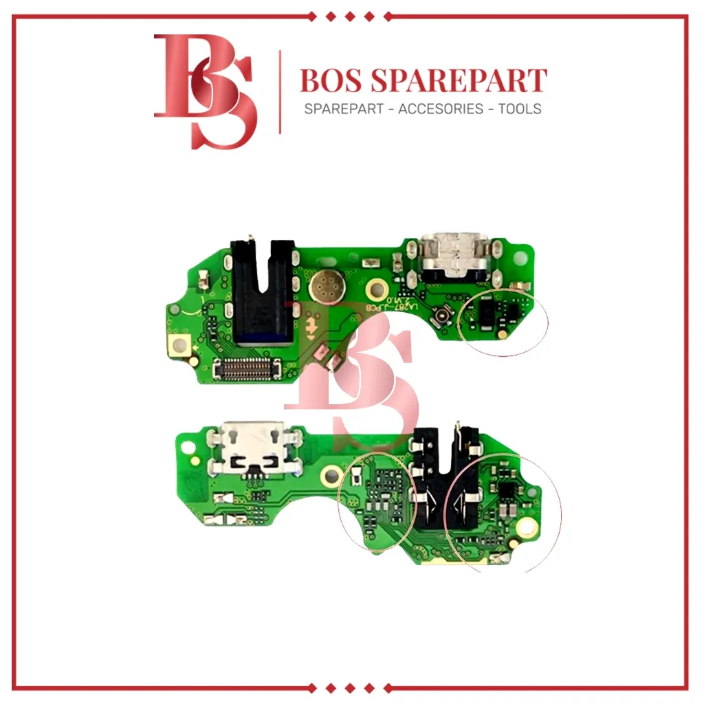 FLEXIBEL INFINIX SMART 6 / X6511B / CONNECTOR CHARGER + MIC + HANDSFREE ORI