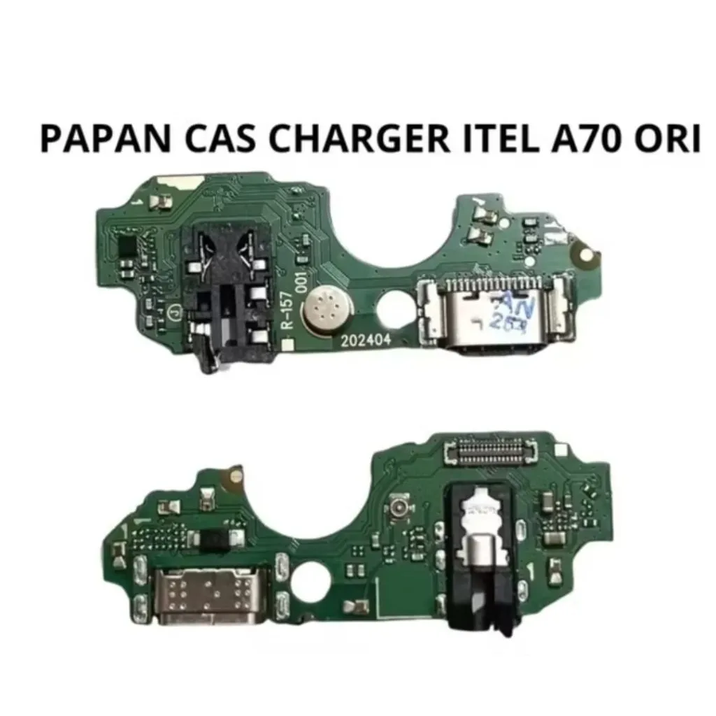 Flexible Papan Charger Mic Handsfree Itel A70 A665L Orignall