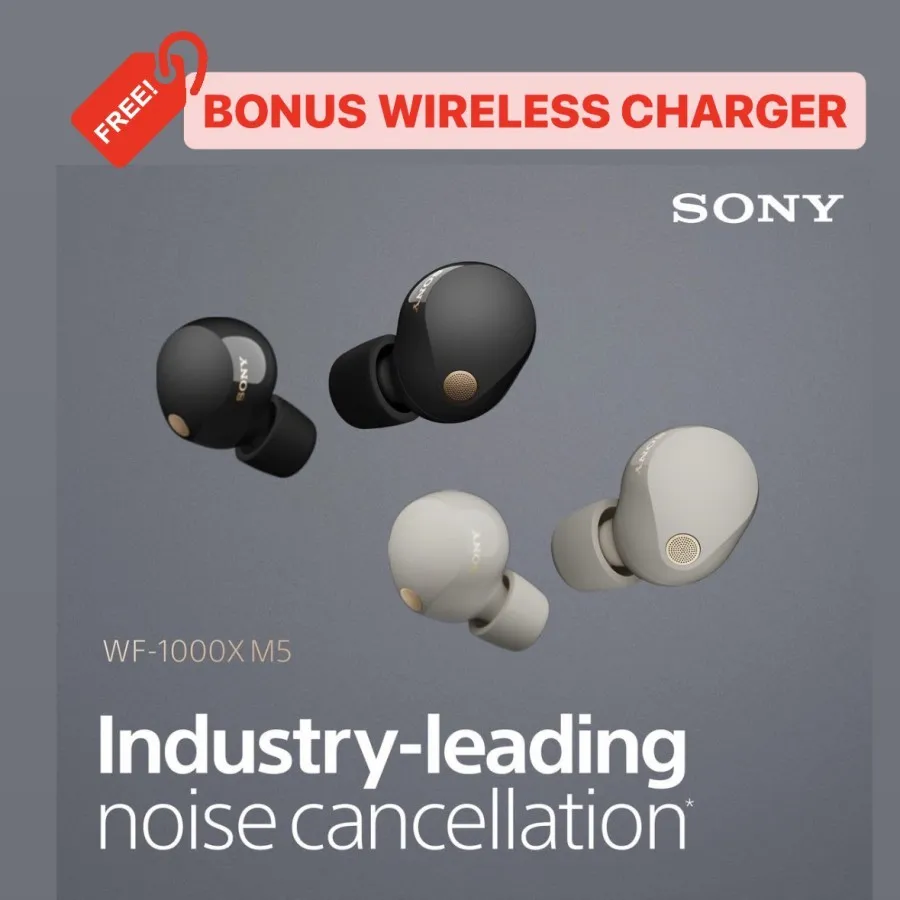 Sony WF1000XM5 Bluetooth Earphone TWS Noise Cancelling WF-1000XM5