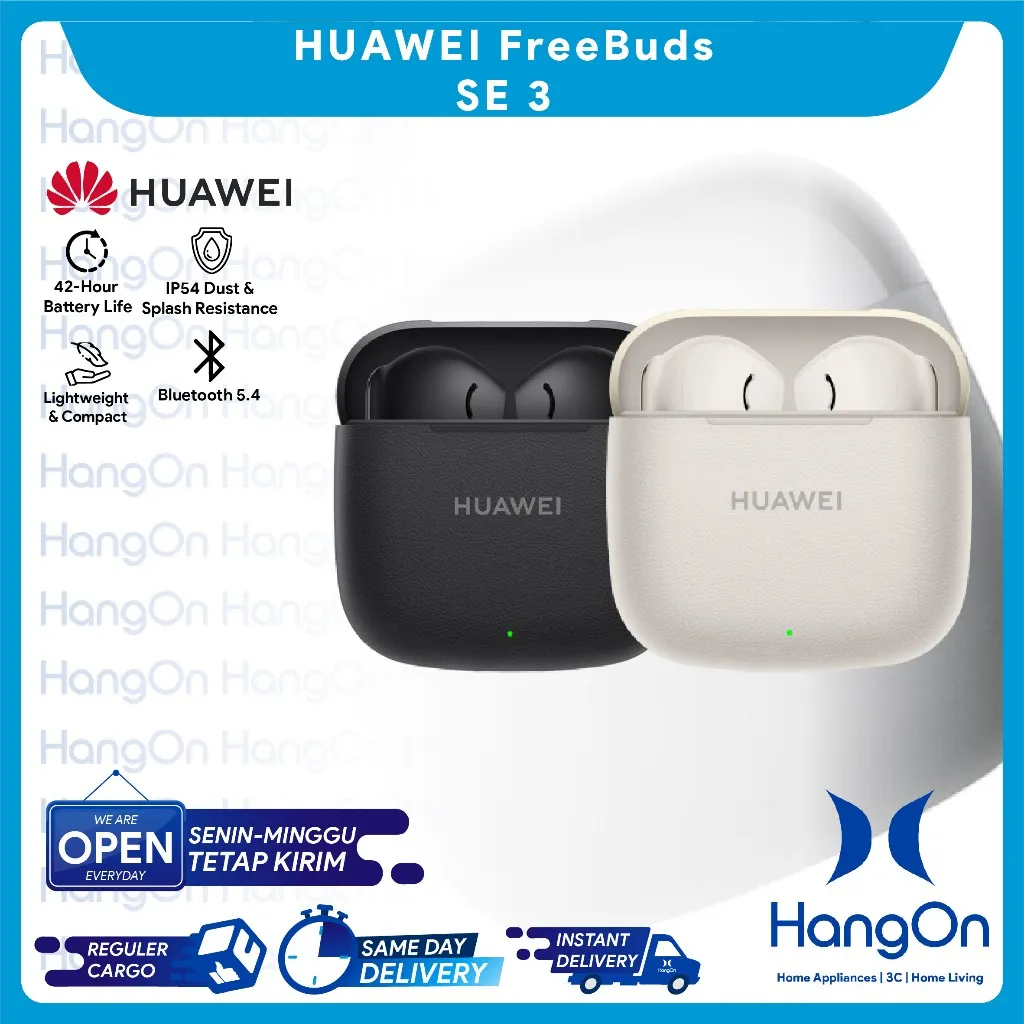 [UNTUK BONUS] Huawei FreeBuds SE 3 Wireless Earphone TWS Music Playback 42h Long Runtime IP54 Dust & Water Resistance Bluetooth 5.4 Earbuds Waterproof Ear Buds